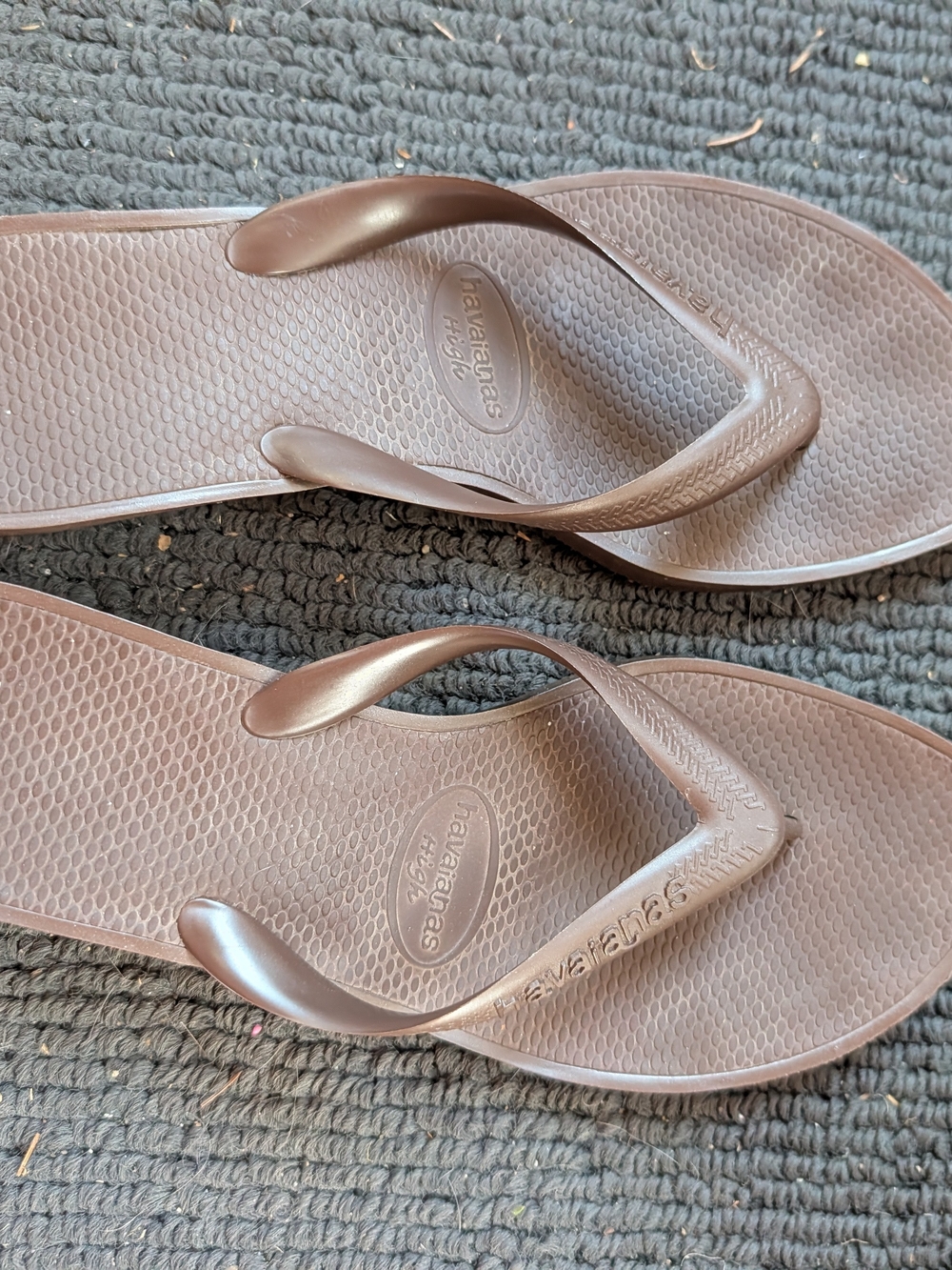 Havaianas Women's Brown Flip Flop Sandals